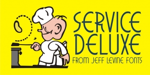 Service Deluxe JNL Font Download