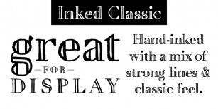 Inked Classic Font Download
