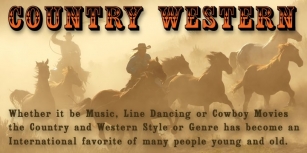 Country Western Font Download