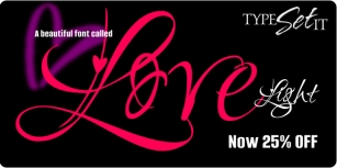 Love Light Font Download