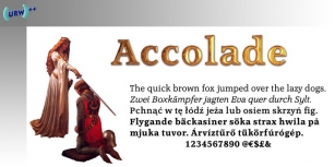 Accolade Font Download