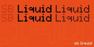 SB Liquid Font Download