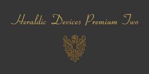 Heraldic Devices Premium Font Download