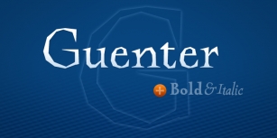 Guenter Font Download