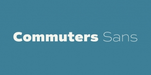 Commuters Sans Font Download