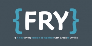 Fry Pro Font Download