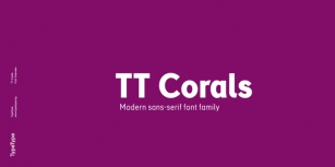 TT Corals Font Download