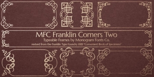MFC Franklin Corners Two Font Download