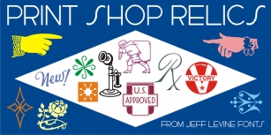 Print Shop Relics JNL Font Download