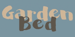 Garden Bed Font Download