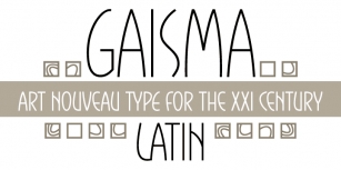 Gaisma Latin Font Download