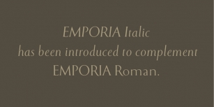 Emporia Roman Font Download