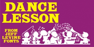 Dance Lesson JNL Font Download