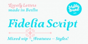 Fidelia Script Font Download