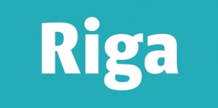 Riga Font Download