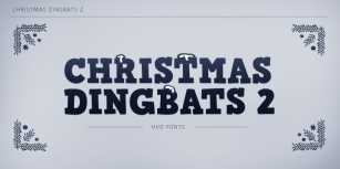 Christmas Dingbats 2 Font Download