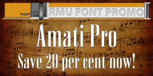 Amati Pro Font Download