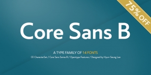 Core Sans B Font Download