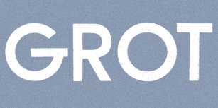 GROT Font Download