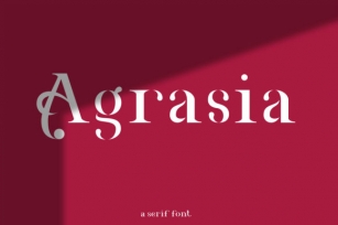 Agrasia Font Download
