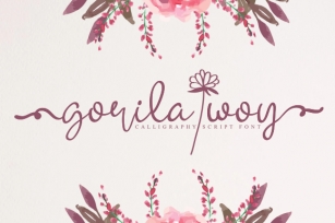 Gorila Woy Font Download