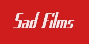 Sad Films Font Download