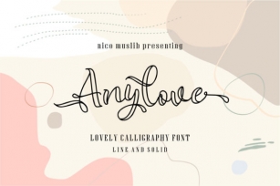 Anylove Font Download
