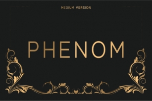 Phenom Medium Font Download
