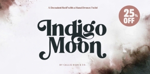Indigo Moon Font Download