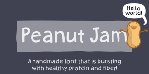 Peanut Jam Font Download