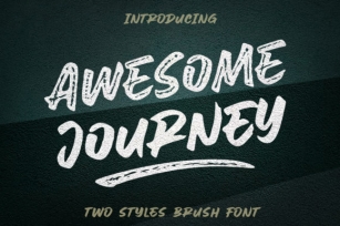 Awesome Journey Font Download