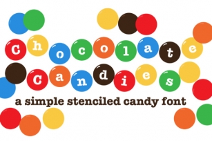 Chocolate Candies Font Download