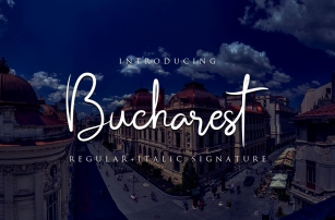 Bucharest Font Download