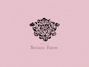 Neoclassic Fleurons Font Download