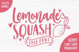 Lemonade Squash Font Download