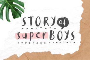 Story of Super Boys Font Download