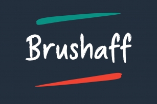 Brushaff Font Download