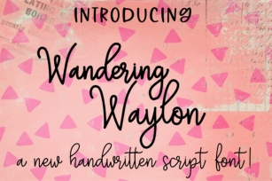 Wandering Waylon Font Download