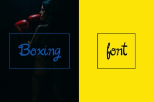 Boxing Font Font Download