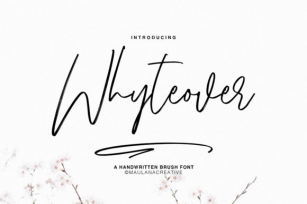 Whyteover Font Download