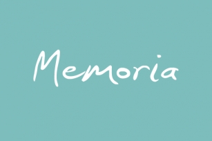 Memoria Family Font Download