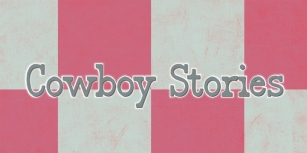 Cowboy Stories Font Download