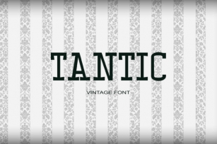 Tantic Font Download