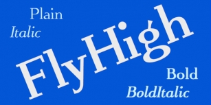 FlyHigh Font Download