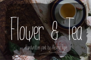 Flower & Tea Font Download