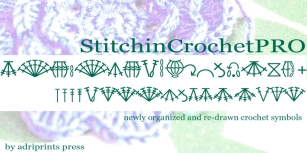 Stitchin Crochet Pro Font Download