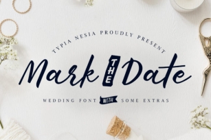 Mark the Date Font Download