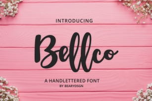 Bellco Font Download