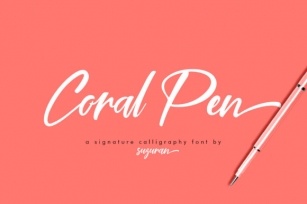 Coral Pen Script Font Download