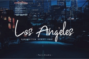 Los Angeles Font Download